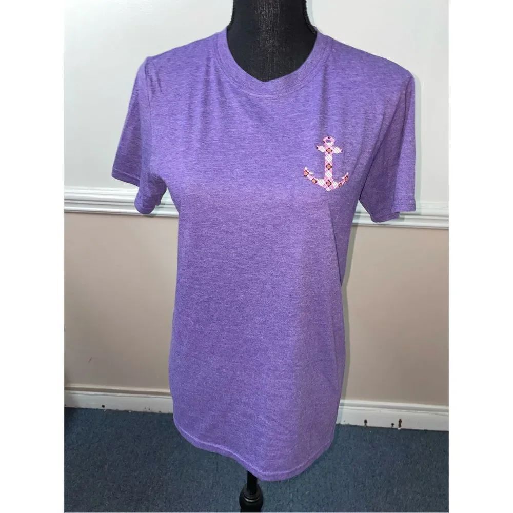 Myrtle Beach, South Carolina Purple Gildan Softstyle Short Sleeve Tee